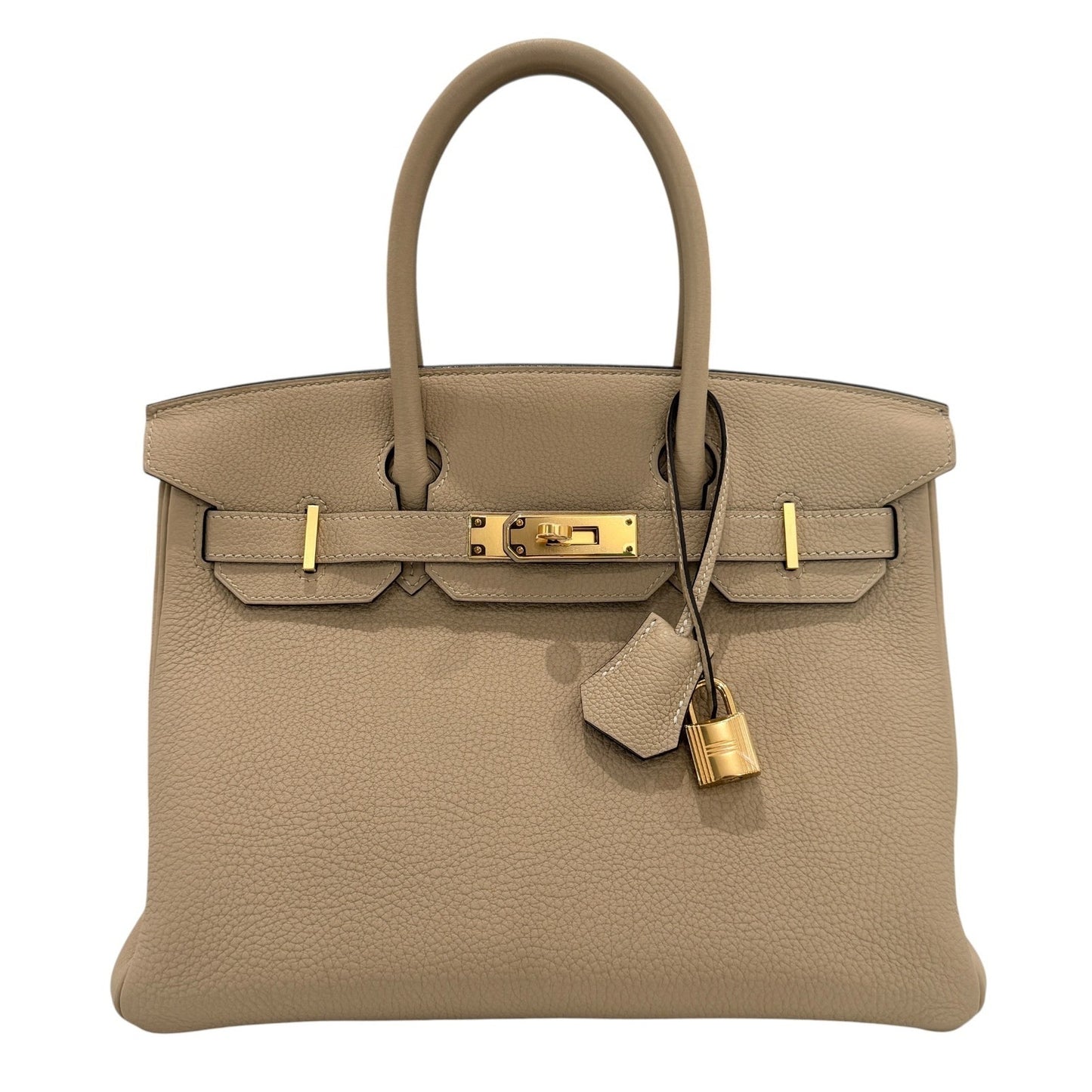 Hermes Birkin 30 Trench Beige Togo Leather Gold Hardware