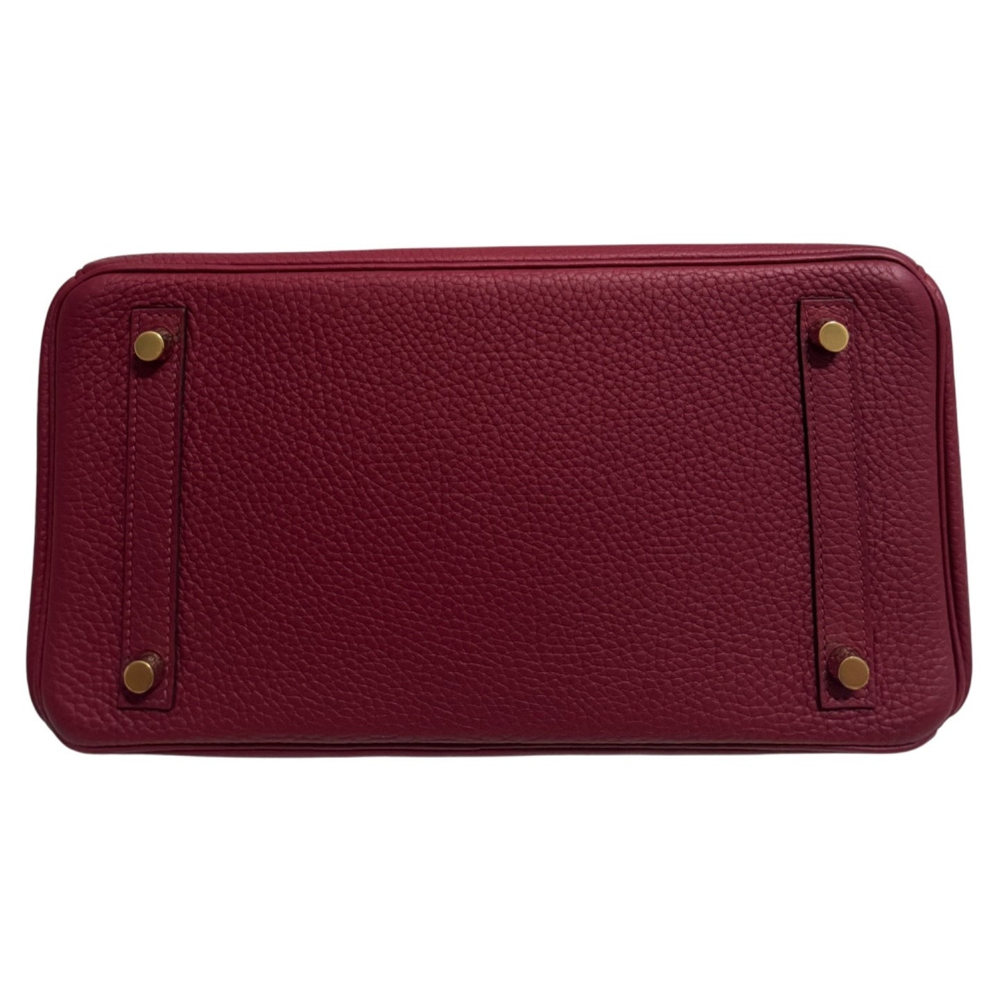Hermes Birkin 30 Rouge H Red Togo Leather Gold Hardware
