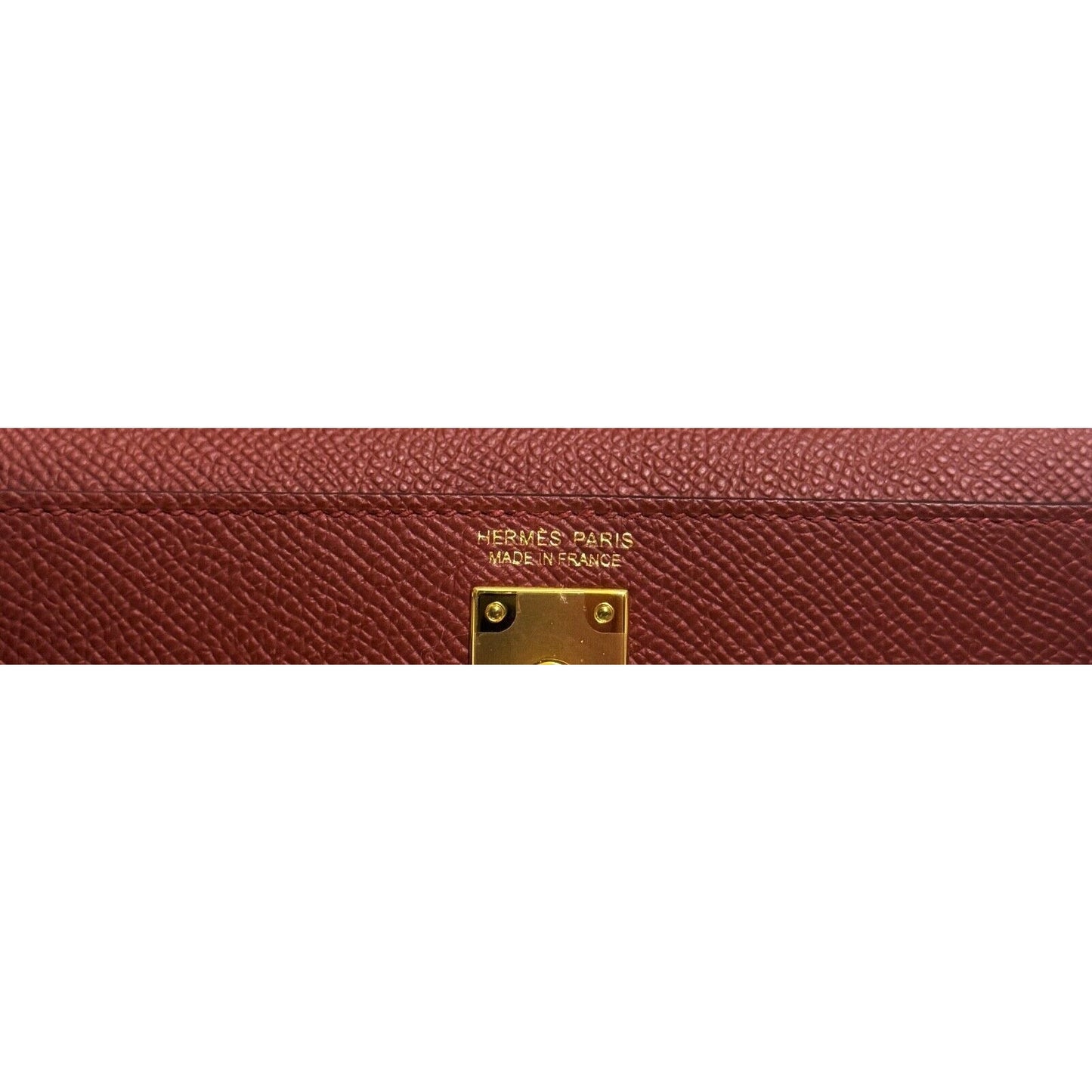 Hermes Kelly Mini 20 Rouge Venetian Red Epsom Leather Gold Hardware