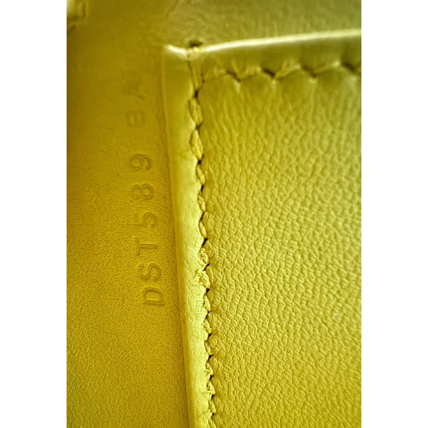 Hermes Kelly Mini 20 Lime Yellow Epsom Leather Gold Hardware