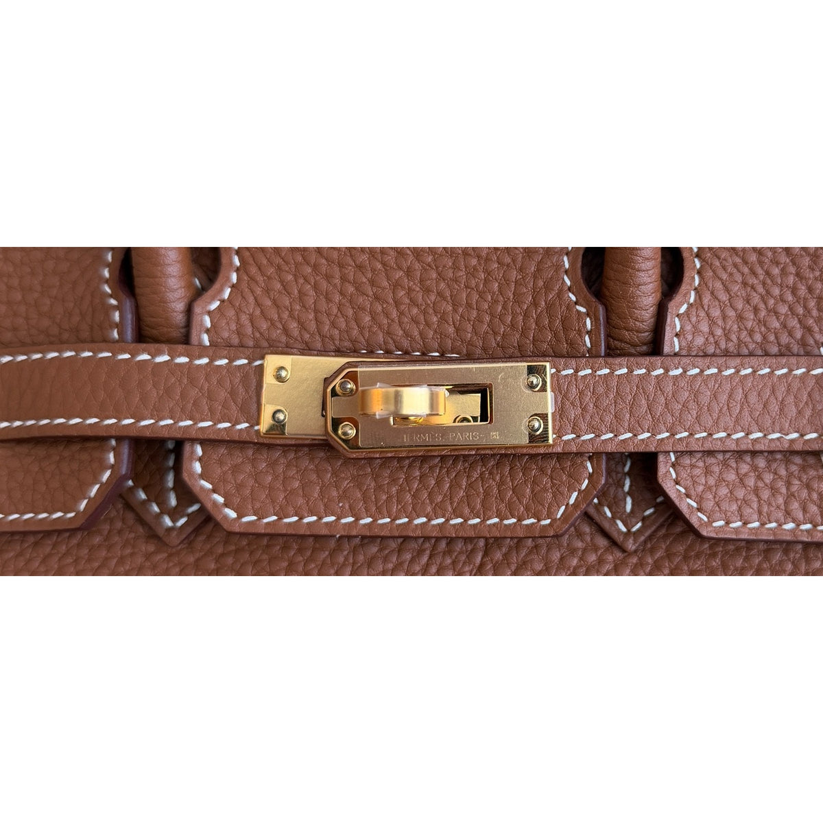 Hermes Birkin 25 Gold Tan Togo Leather Gold Hardware