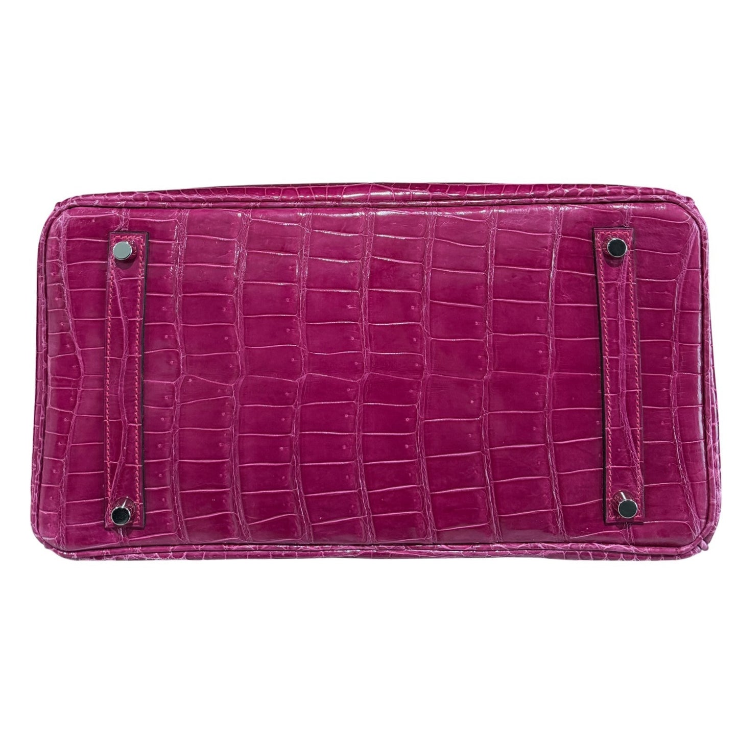 Hermes Birkin 35 Rose Scheherazade Pink Shinny Crocodile Palladium Hardware