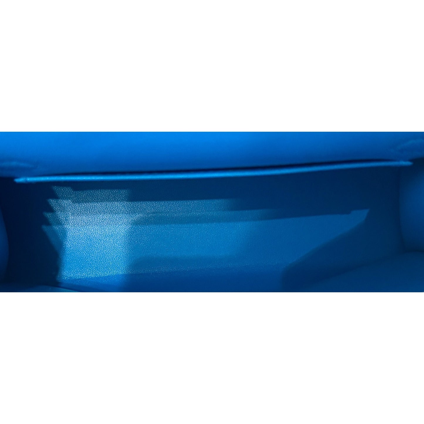 Hermes Kelly Mini 20 Blue Frida Chèvre Leather Palladium Hardware RARE