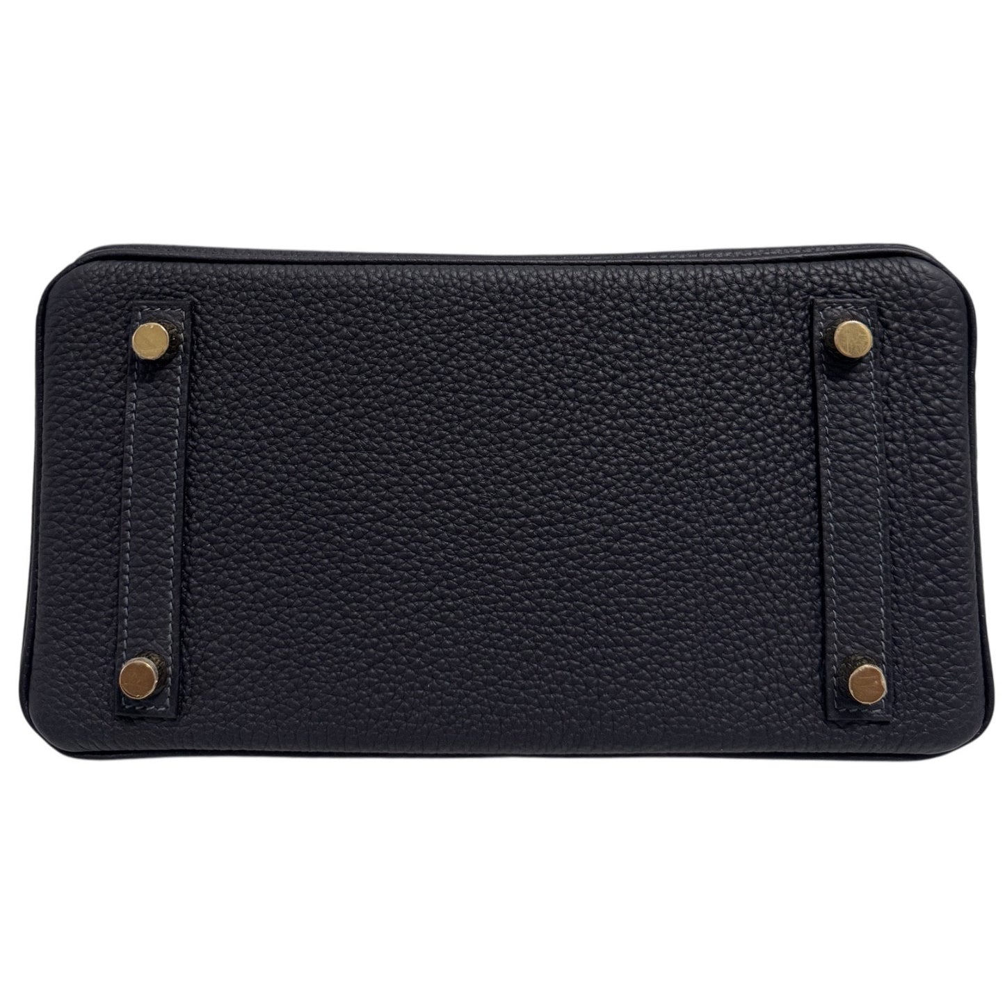 Hermes Birkin 25 Caban Blue Bleu Togo Leather Gold Hardware Handbag 2024 New