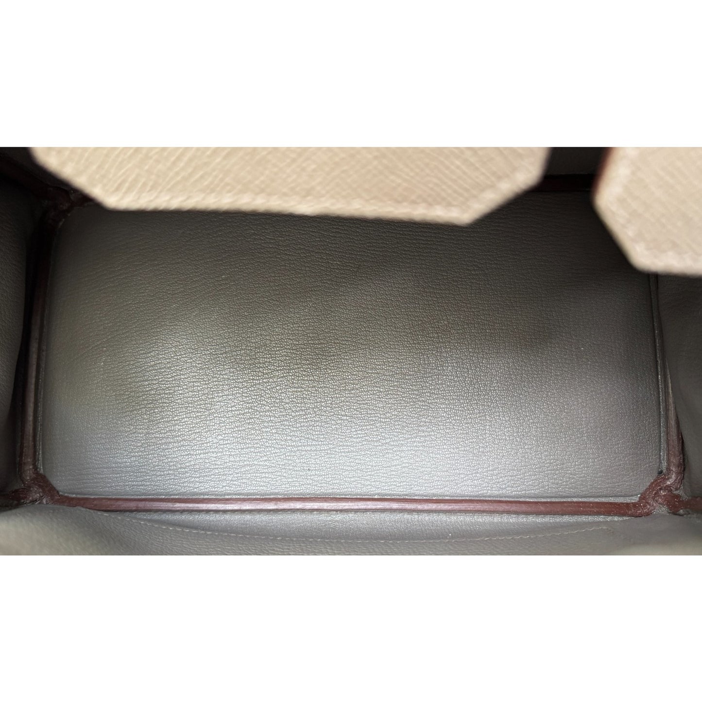 Hermes Birkin 30 Gris Etain Gray Epsom Leather Gold Hardware