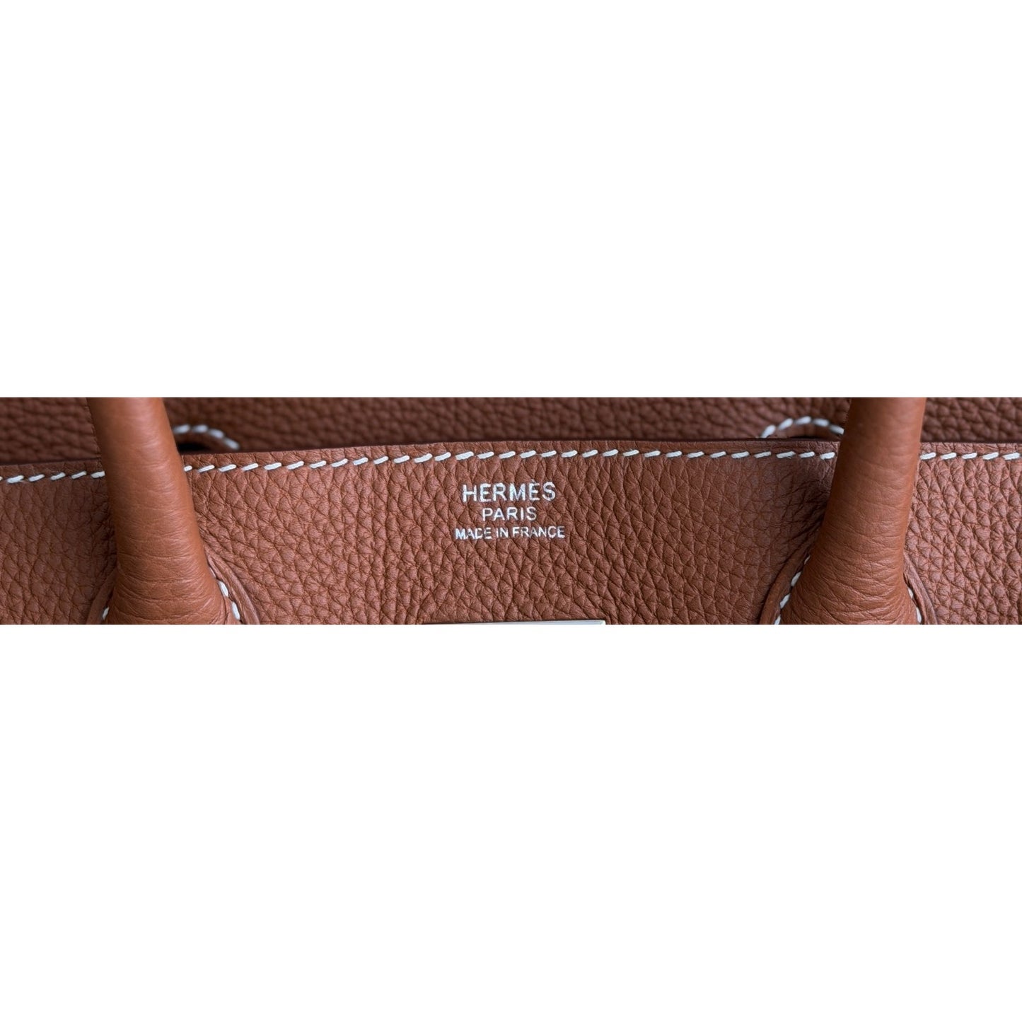 Hermes Birkin 30 Gold Tan Togo Leather Palladium Hardware