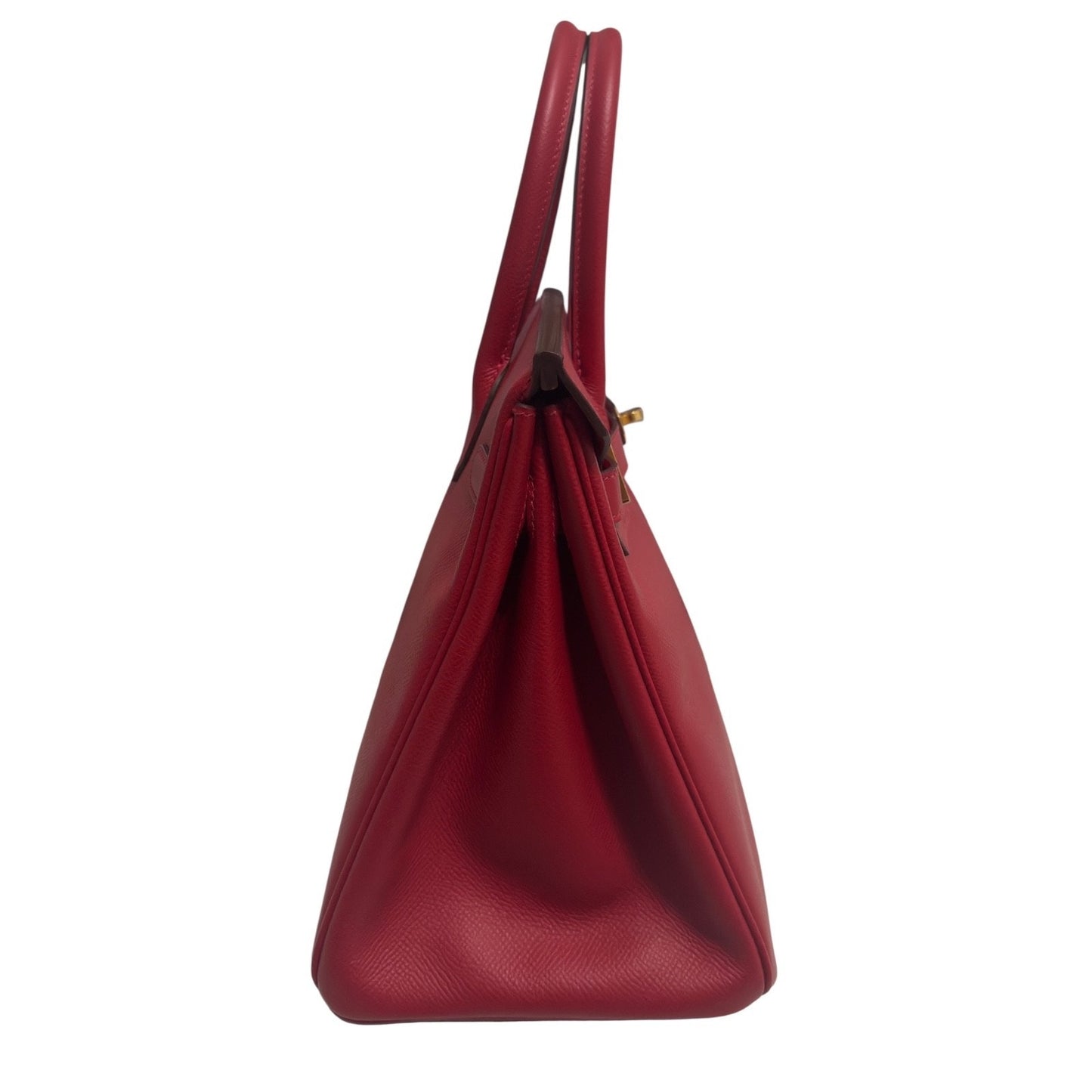 Hermes Birkin 30 Rouge Casaque Red Epsom Leather Gold Hardware
