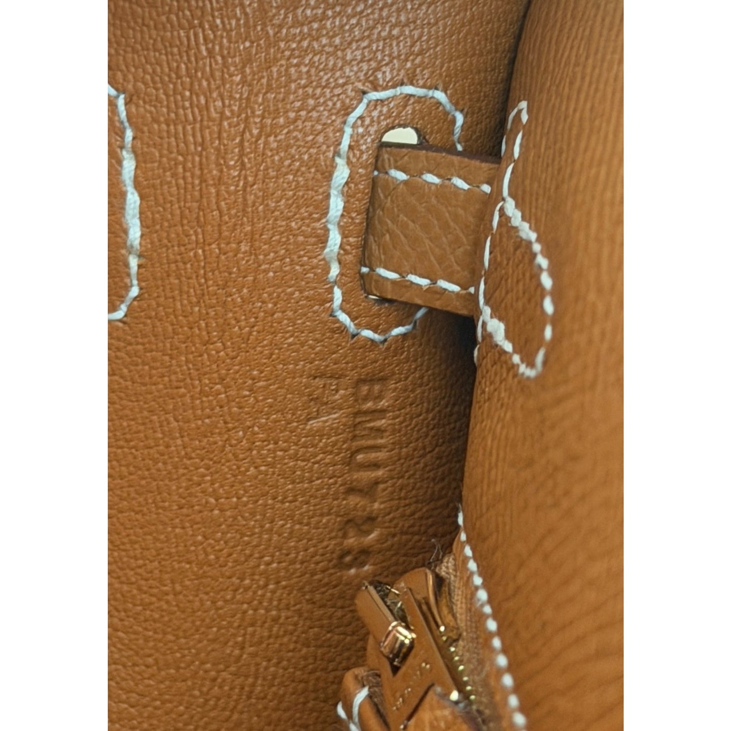 Hermes Kelly 25 Sellier Gold Tan Epsom Leather Gold Hardware