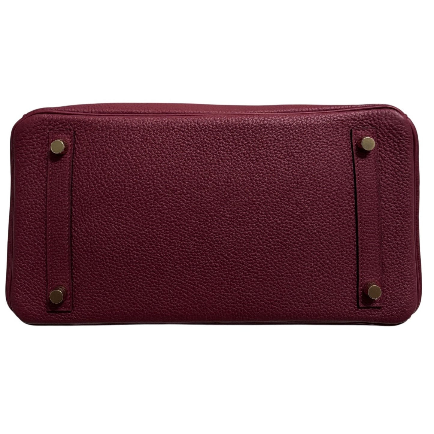 Hermes Birkin 30 Rouge Grenat Red Togo Leather Gold Hardware