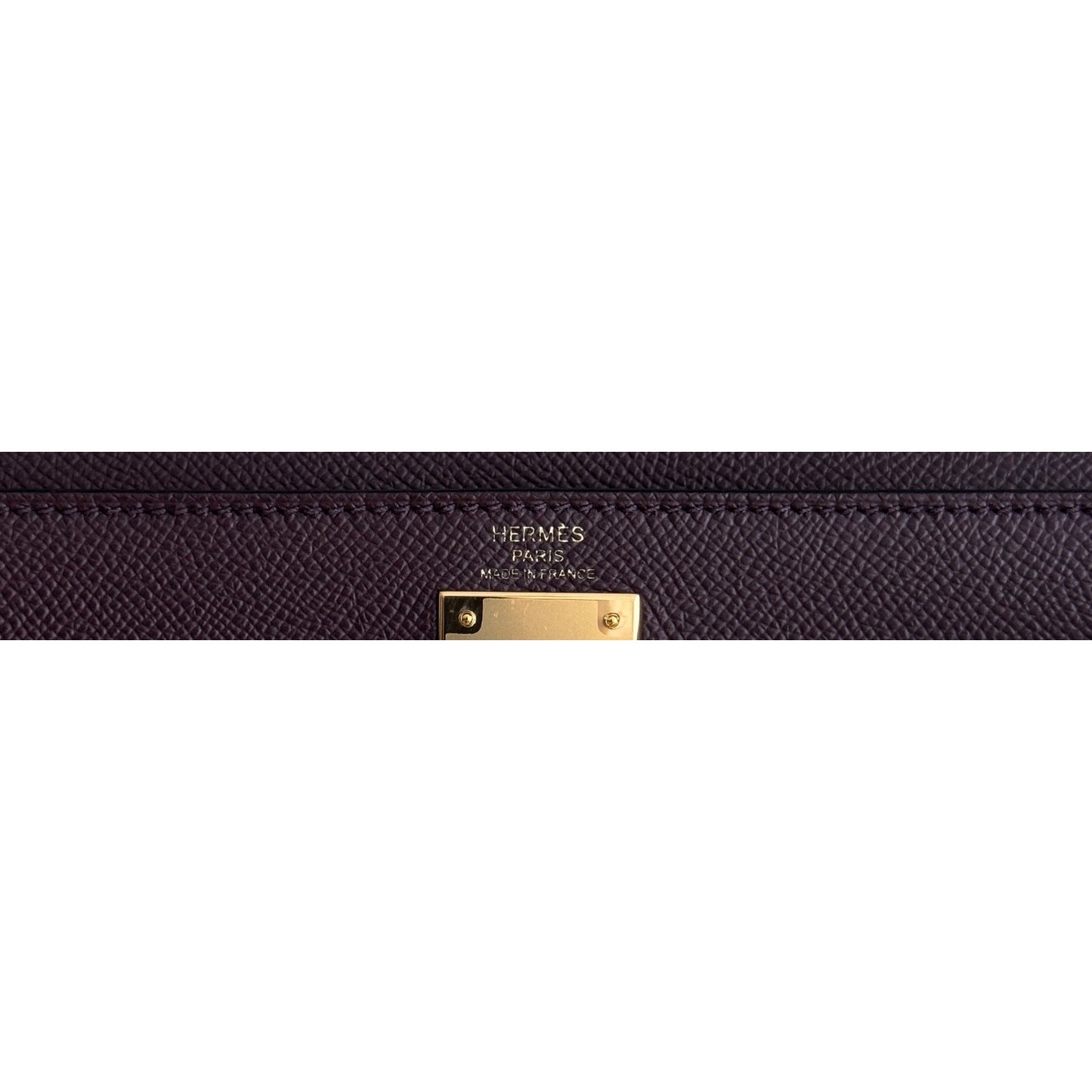 Hermes Kelly 28 Sellier Rouge Sellier Red Epsom Leather Gold Hardware RARE