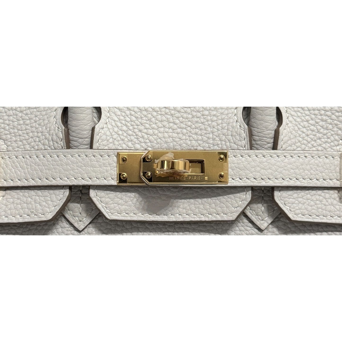 Hermes Birkin 25 Gris Pale Gray Togo Leather Gold Hardware 2024