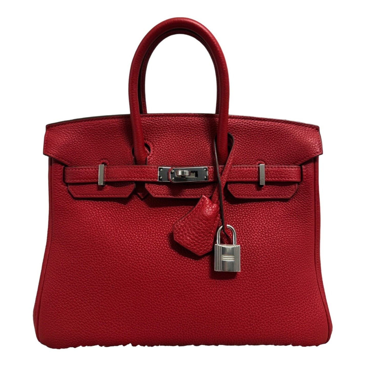 Hermes Birkin 25 Verso Rouge Casaque Red & Rouge H Togo Palladium Hardware