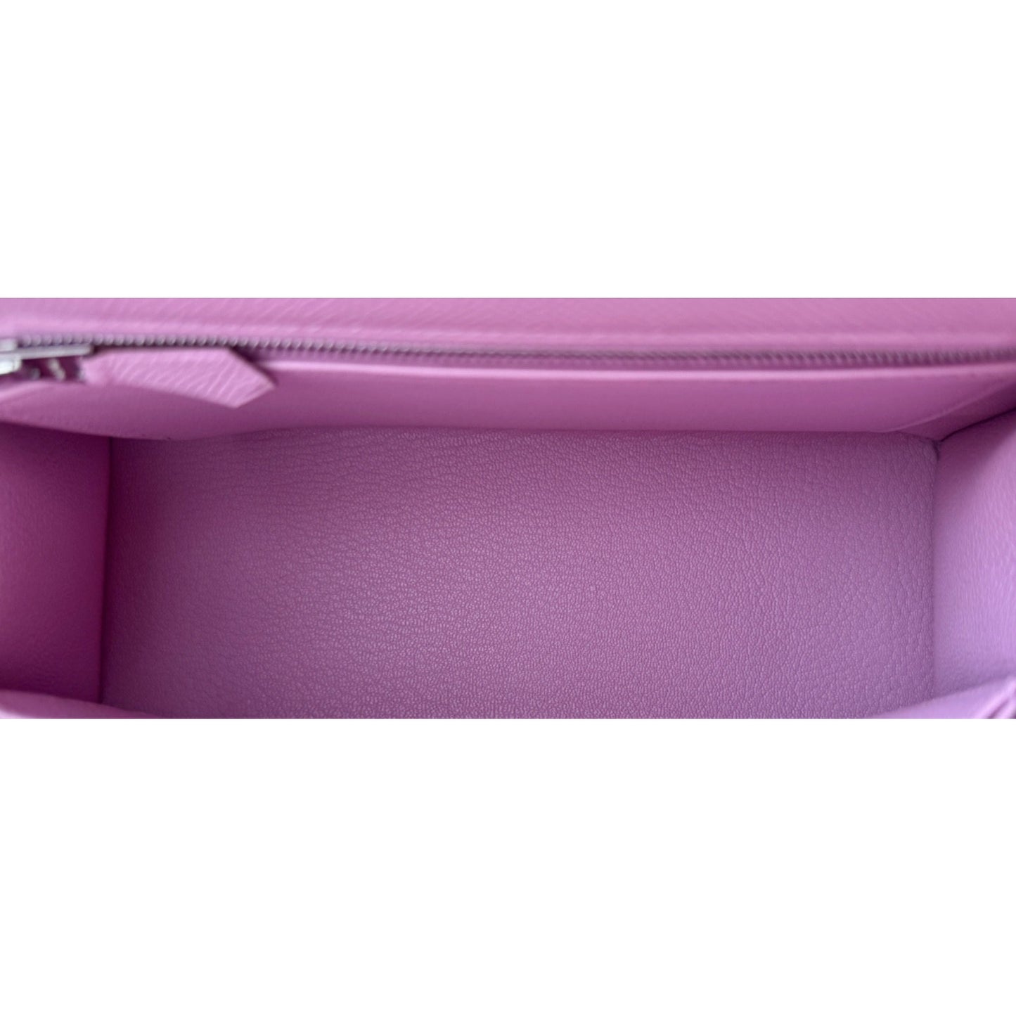 Hermes Kelly 25 Sellier Mauve Sylvester Pink Epsom Palladium Hardware 2025