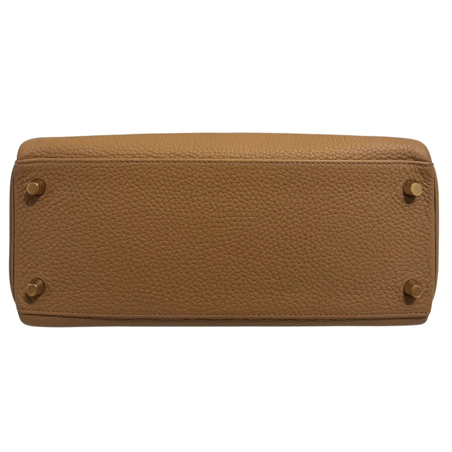 Hermes Kelly 28 Biscuit Tan Togo Leather Gold Hardware RARE