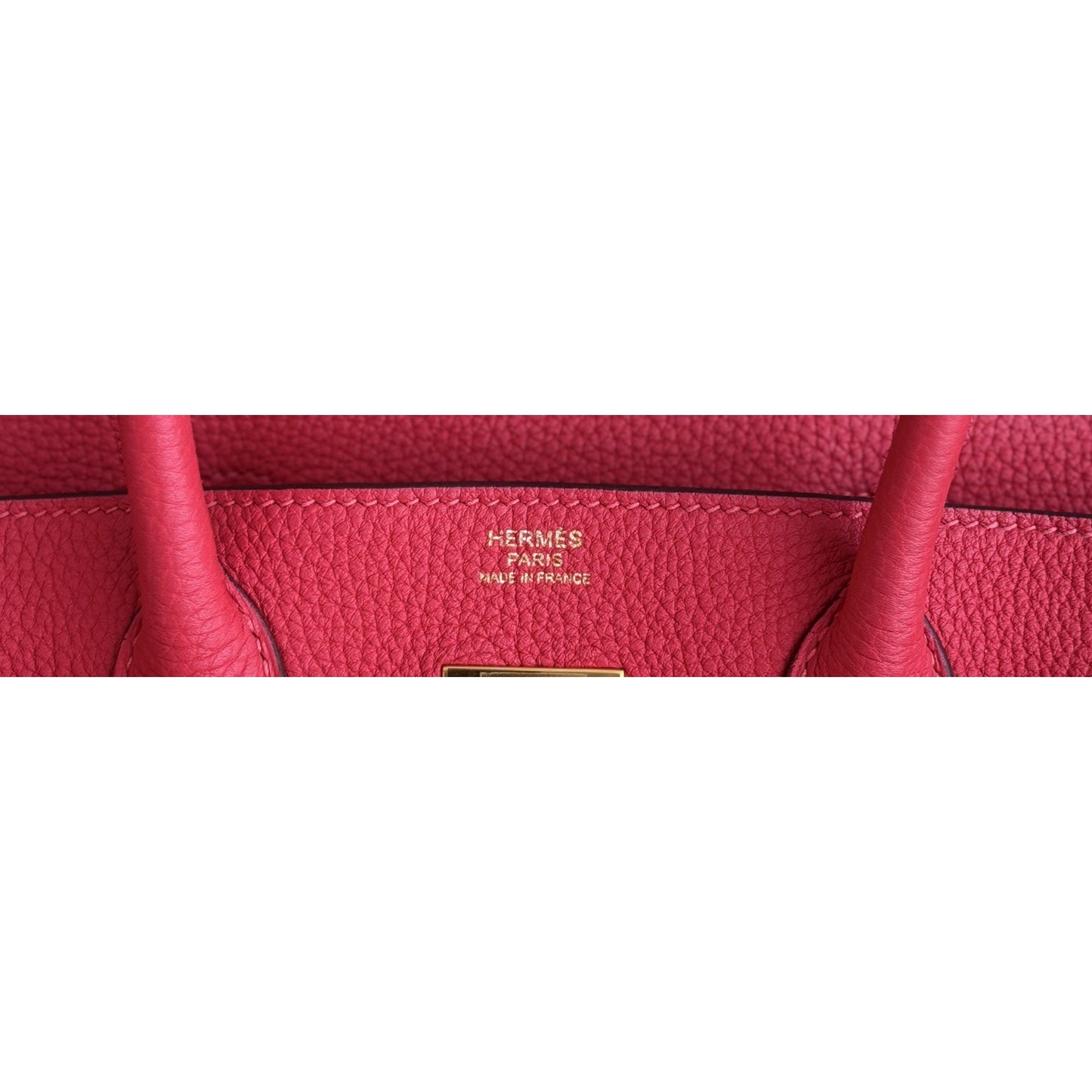 Hermes Birkin 30 Rouge Pivoine Red Togo Leather Gold Hardware