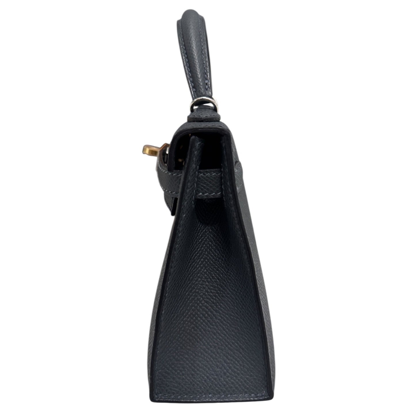 Hermes Kelly Mini 20 BGris Misty Gray Epsom Electrum Gold Palladium Hardware