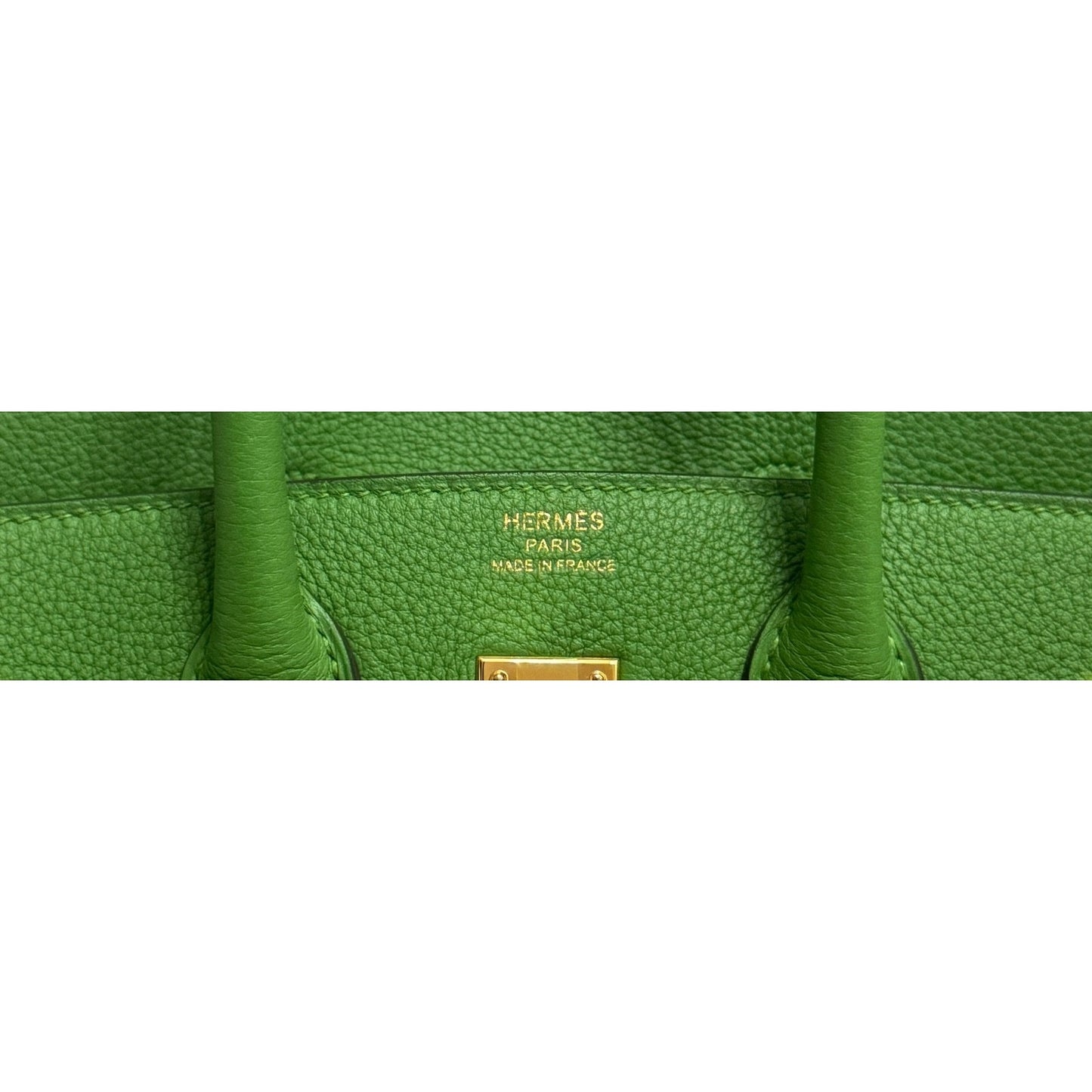 Hermes Birkin 25 Vert Yucca Green Togo Leather Gold Hardware NEW
