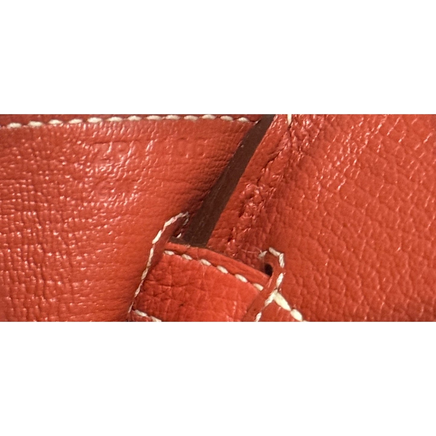 Hermes Birkin 25 Sanguine Togo Leather Palladium Hardware RARE