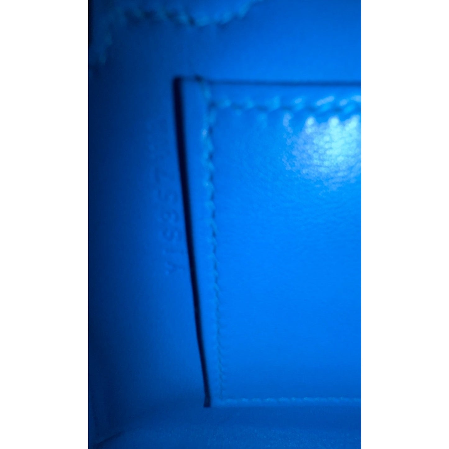 Hermes Kelly Mini 20 Blue Frida Chèvre Leather Palladium Hardware RARE