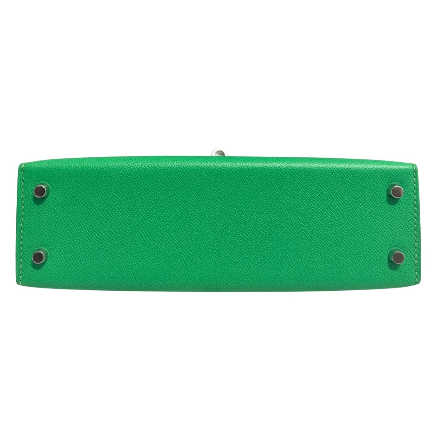 Hermes Mini Kelly Touch Lizard Vert Comics Green Madame Leather Palladium HWR