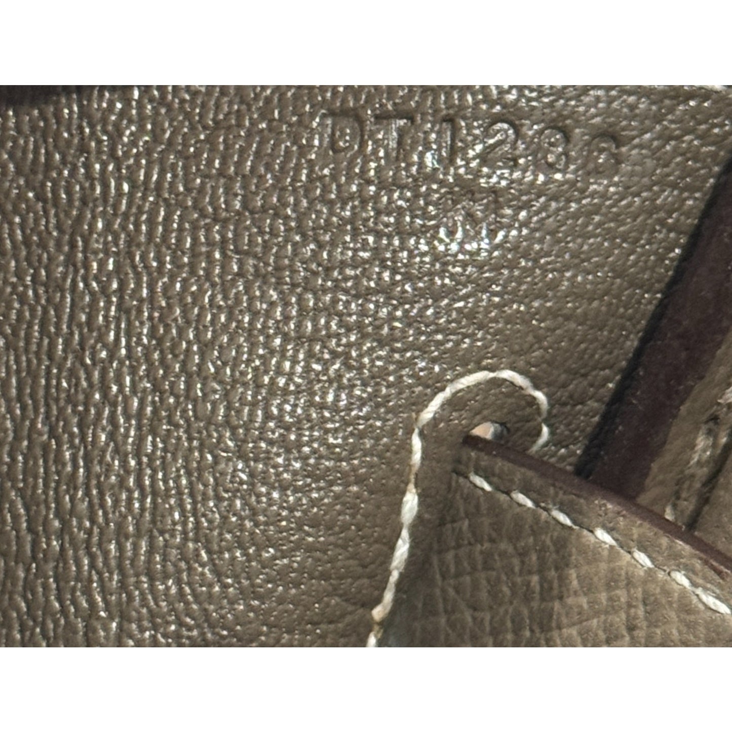 Hermes Birkin 30 Etoupe Gray Epsom Leather Gold Hardware