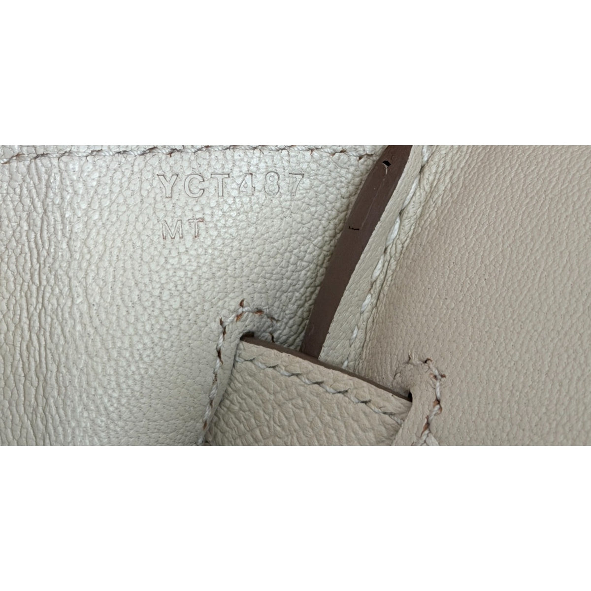 Hermes Birkin 30 Craie White Epsom Leather Rose Gold Hardware Handbag Rare