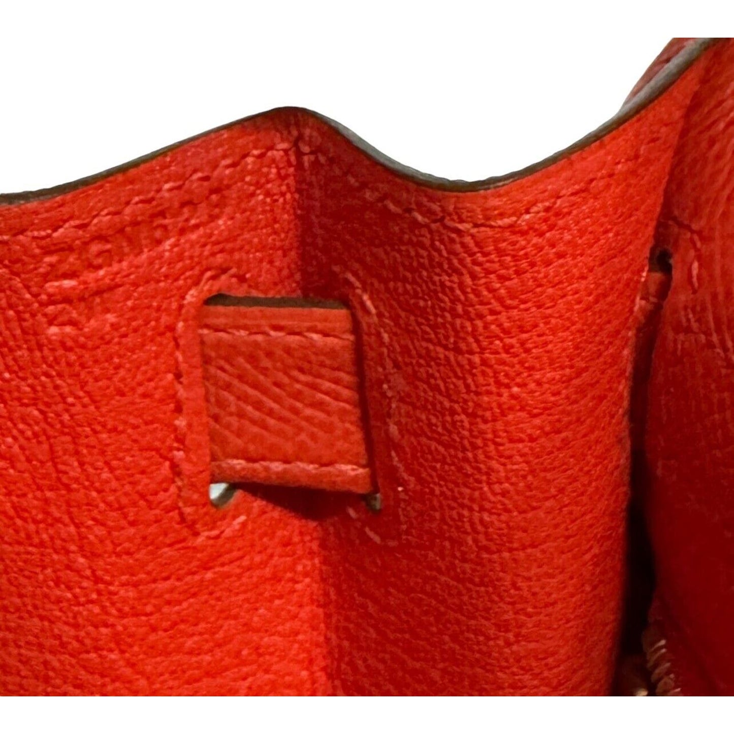 Hermes Kelly 28 Sellier Capucine Orange Red Epsom Leather Gold Hardware 2021