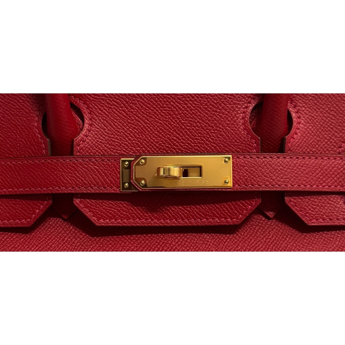 Hermes Birkin 30 Rouge Casaque Red Epsom Leather Gold Hardware