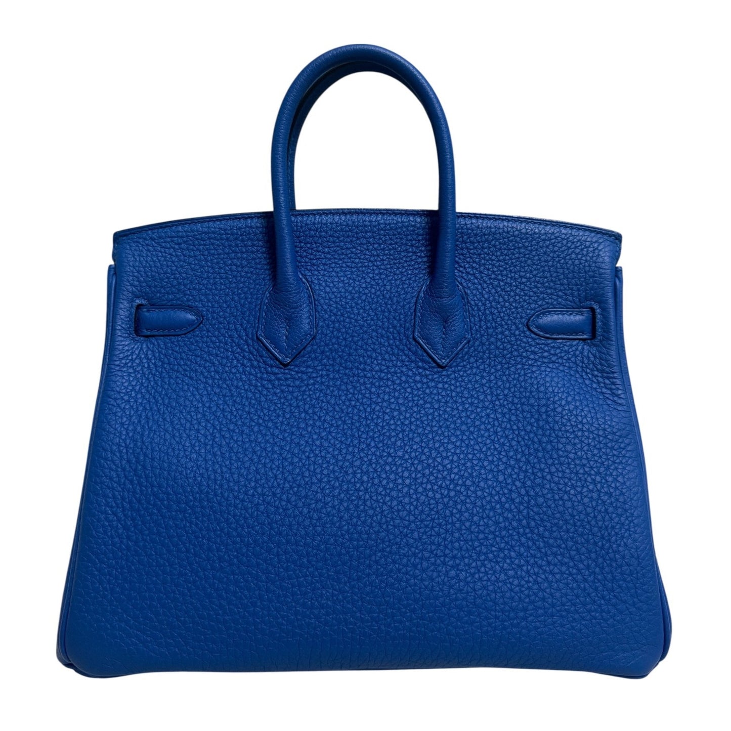 Hermes Birkin 25 Blue Zellige Togo Leather Gold Hardware RARE