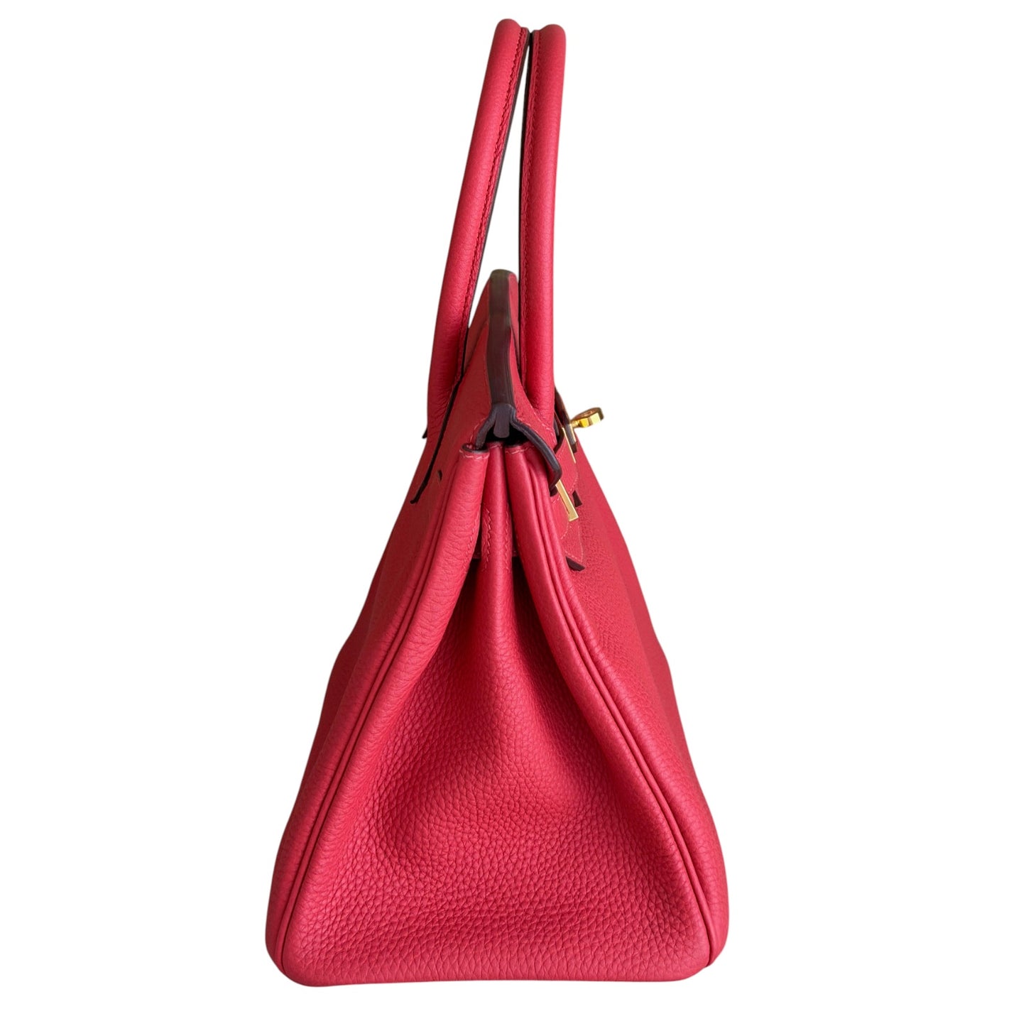 Hermes Birkin 30 Rouge Pivoine Red Togo Leather Gold Hardware