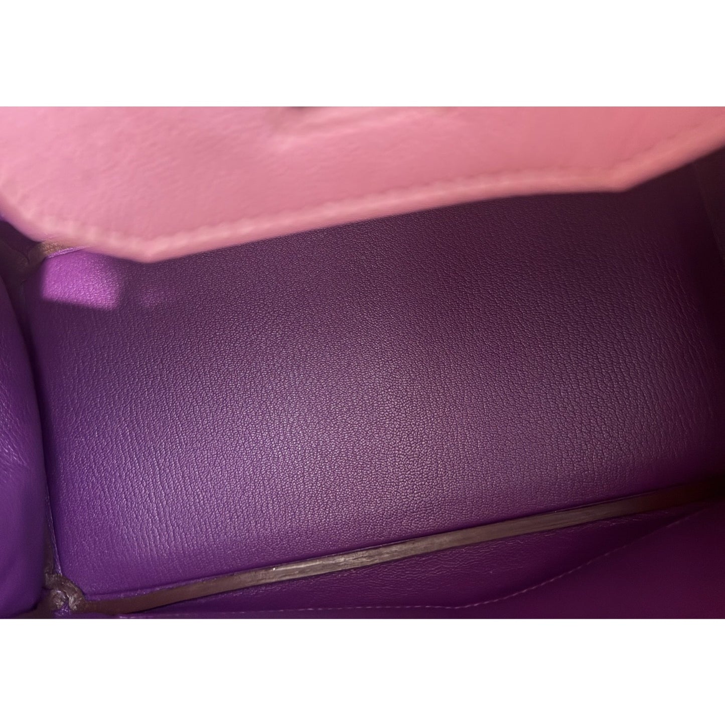 Hermes Birkin 30 Special Order Bubblegum Pink Anemone Purple Chevre Gold HWR