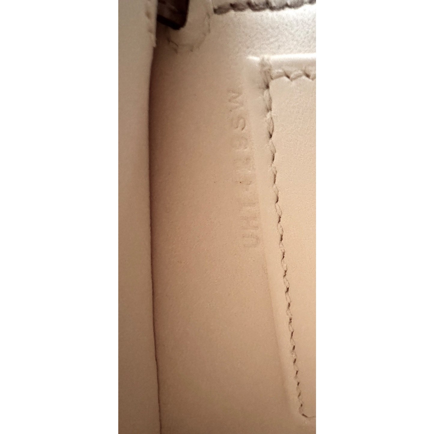Hermes Mini Kelly Tri Color Nata , Chai and Gris Meyer Epsom Palladium Hardware