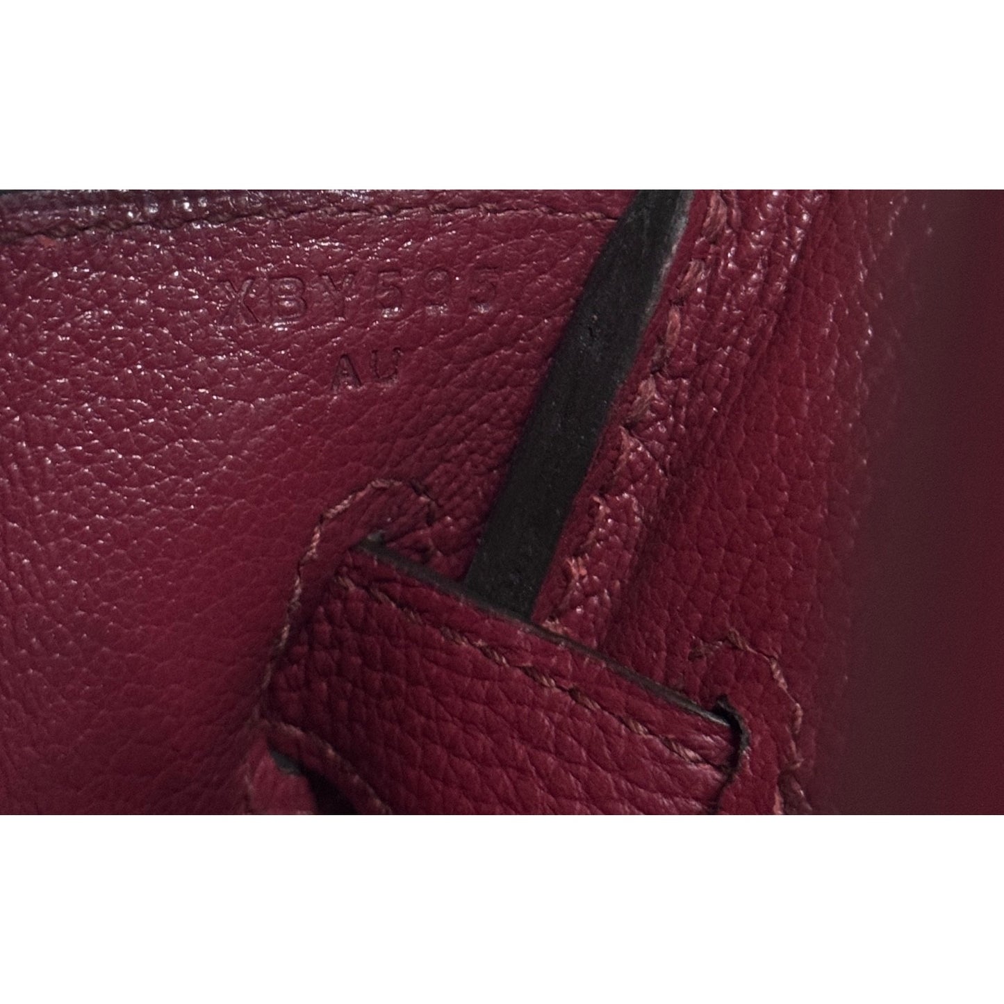 Hermes Birkin 30 Rouge Grenat Red Togo Leather Gold Hardware