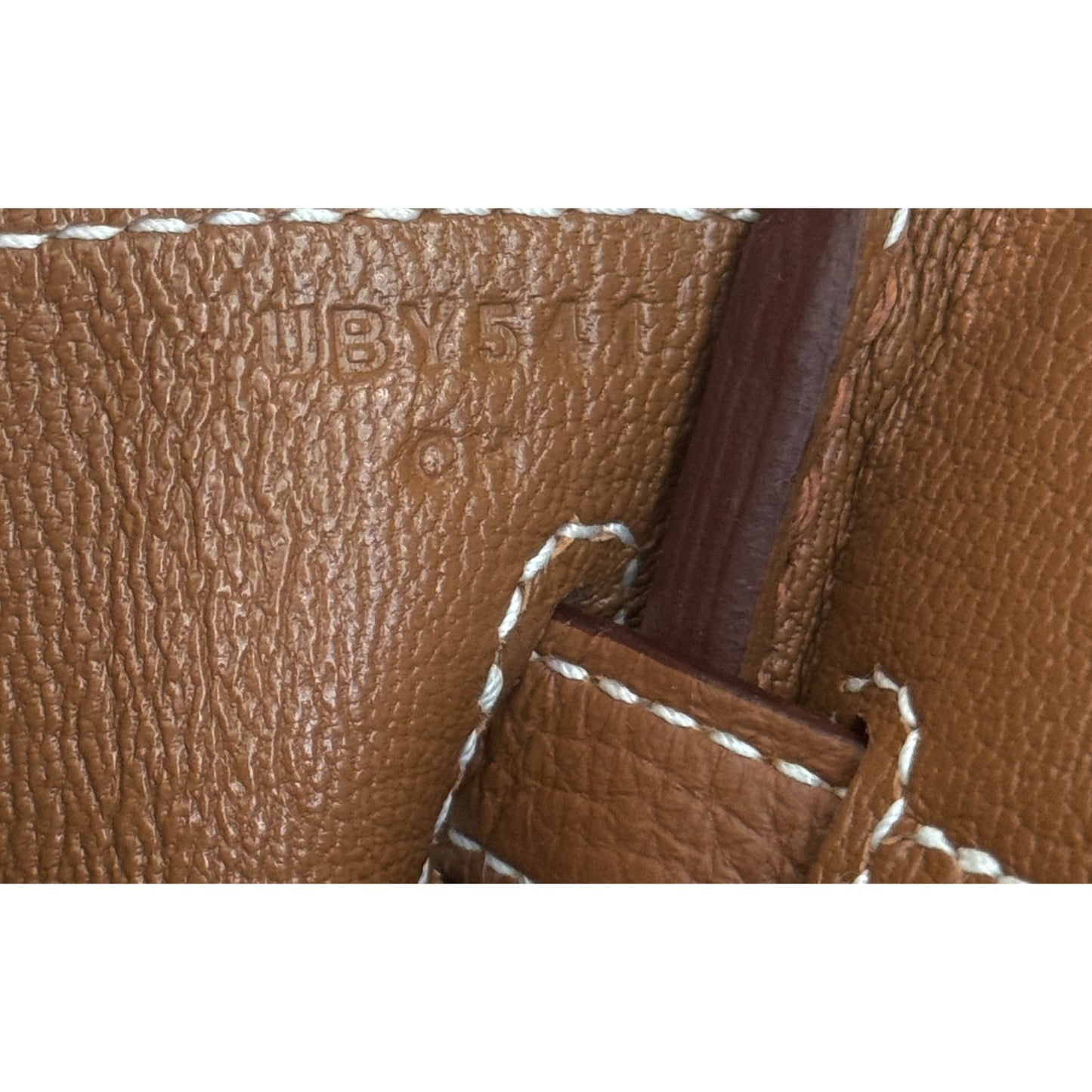 Hermes Birkin 25 Gold Tan Togo Leather Gold Hardware