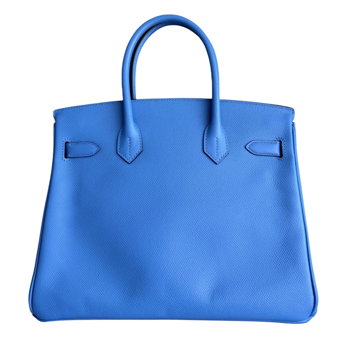 Hermes Birkin 30 Blue Paradise Epsom Leather Palladium Hardware