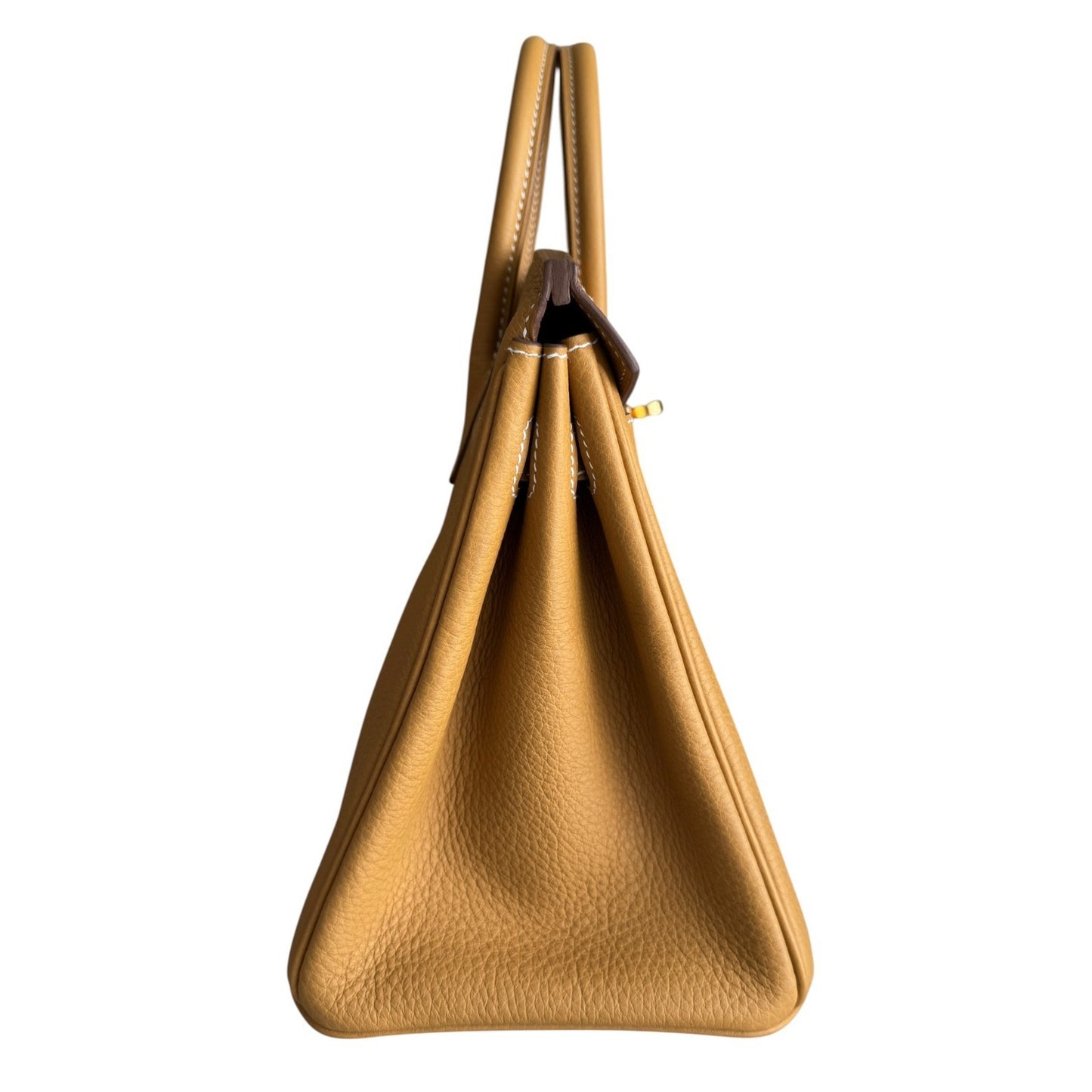 Hermes Birkin 25 Naturel Natural Sable Tan Togo Leather Gold Hardware 2025