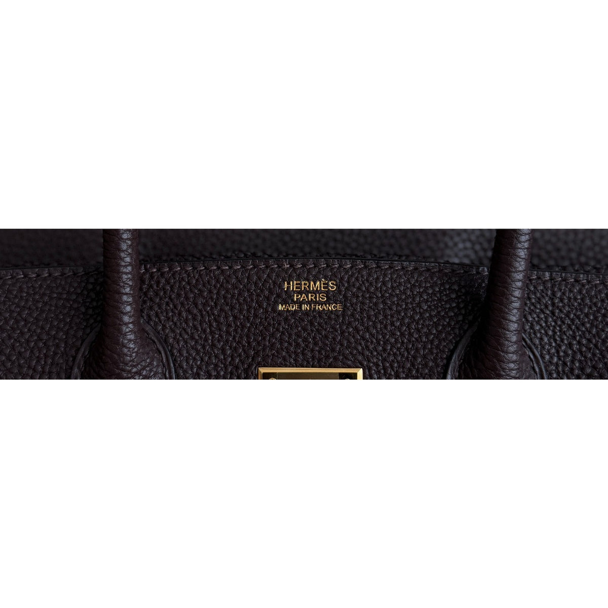 Hermes Birkin 30 Chocolate Brown Togo Leather Gold Hardware Handbag