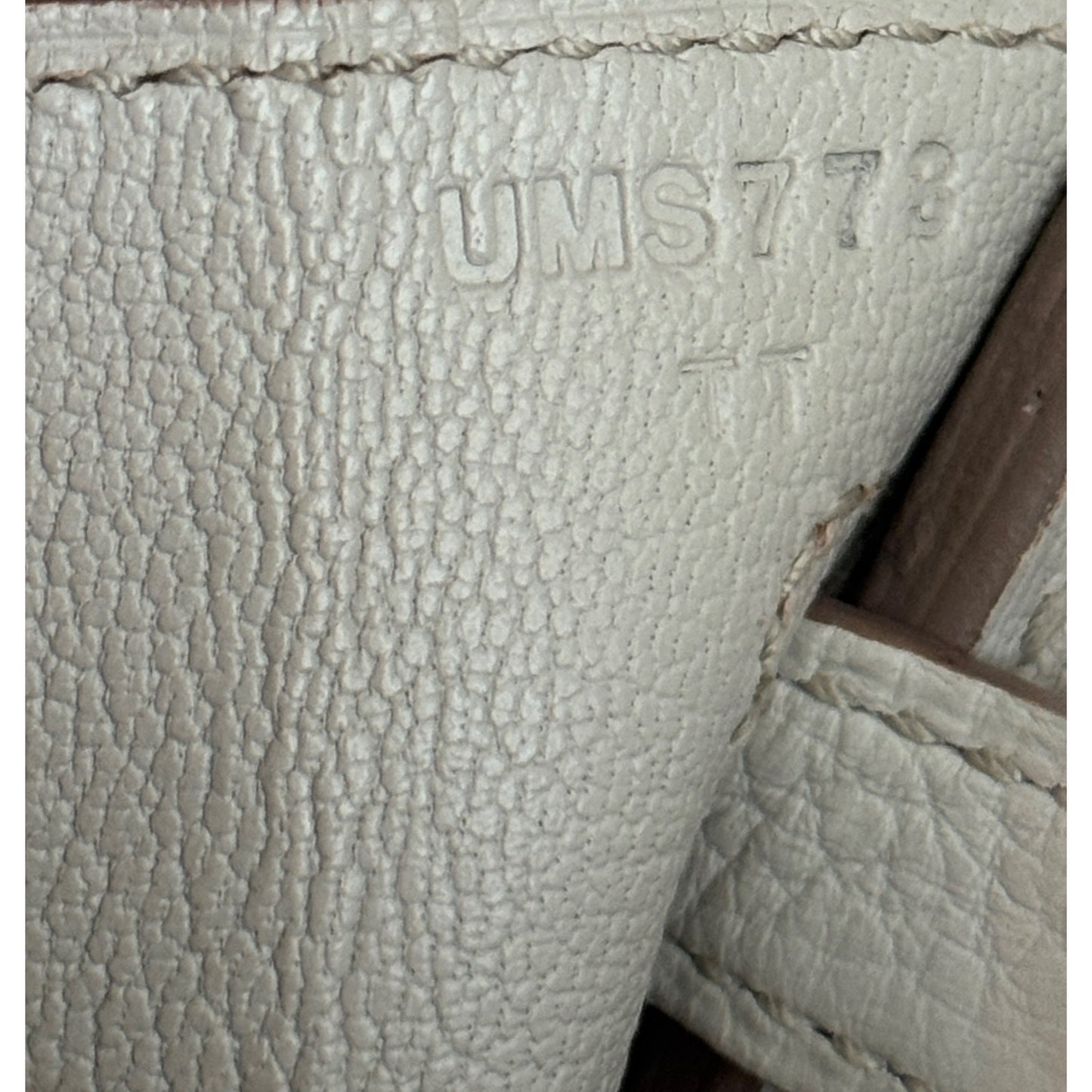 Hermes Birkin 25 Beton Beige Cream Togo Leather Rose Gold Hardware