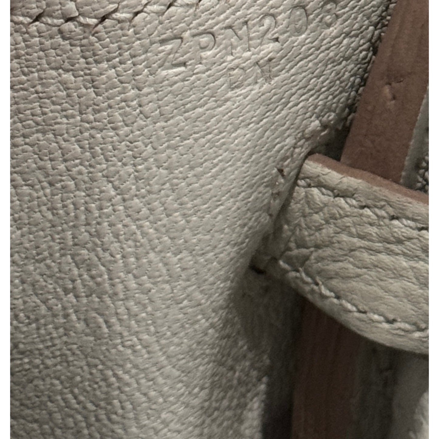 Hermes Birkin 25 Gris Perle Pearl Gray Togo Leather Gold Hardware