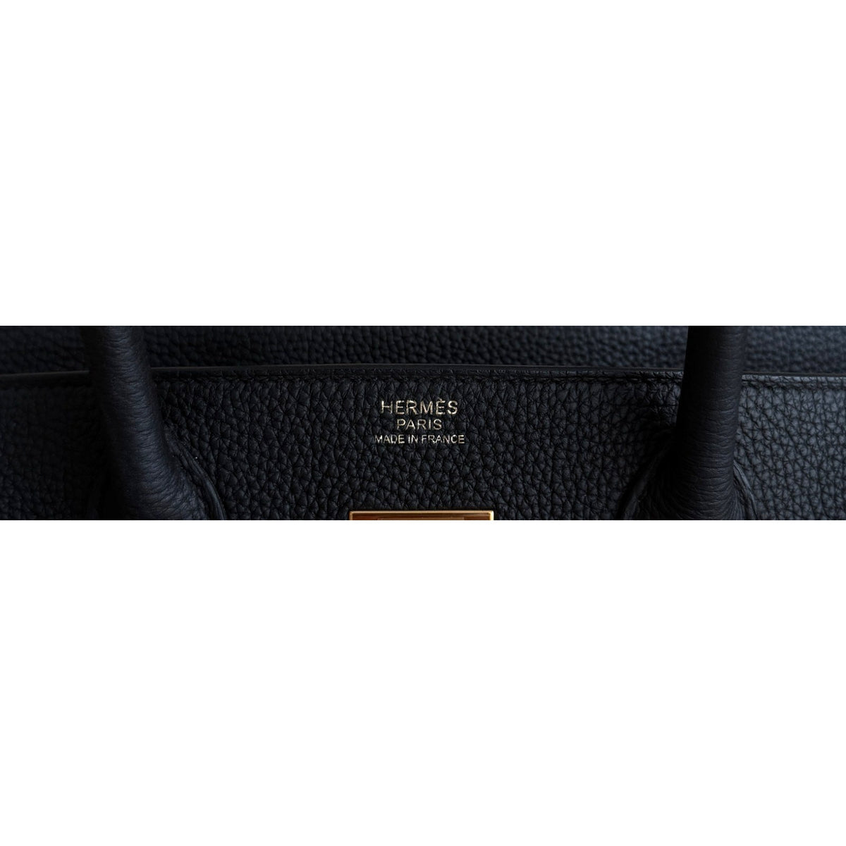 Hermes Birkin 30 Black Noir Togo Leather Gold Hardware Handbag