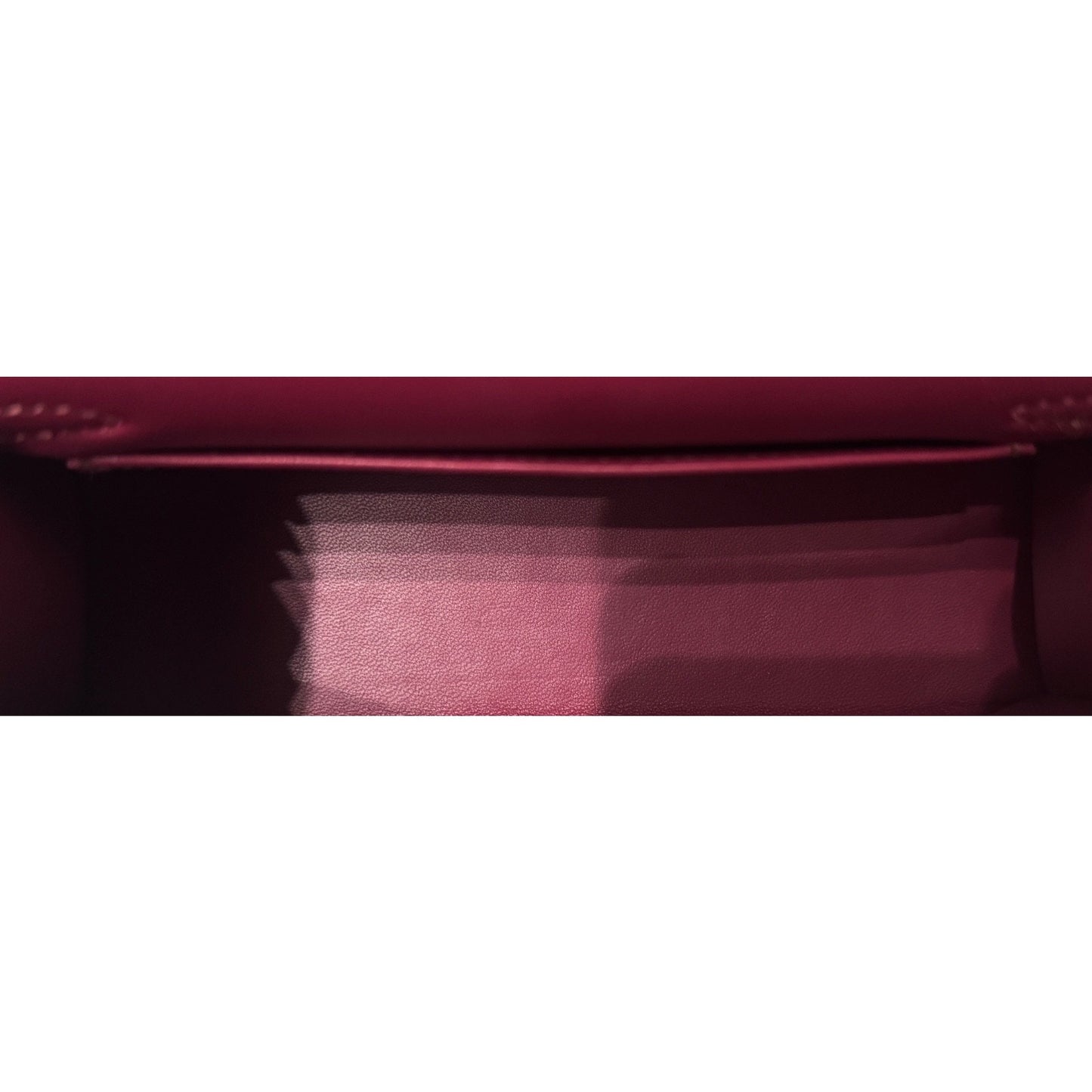 Hermes Kelly Mini 20 Tri Color Rubis Rose Azalee Rouge H Red Epsom Palladium Hwr