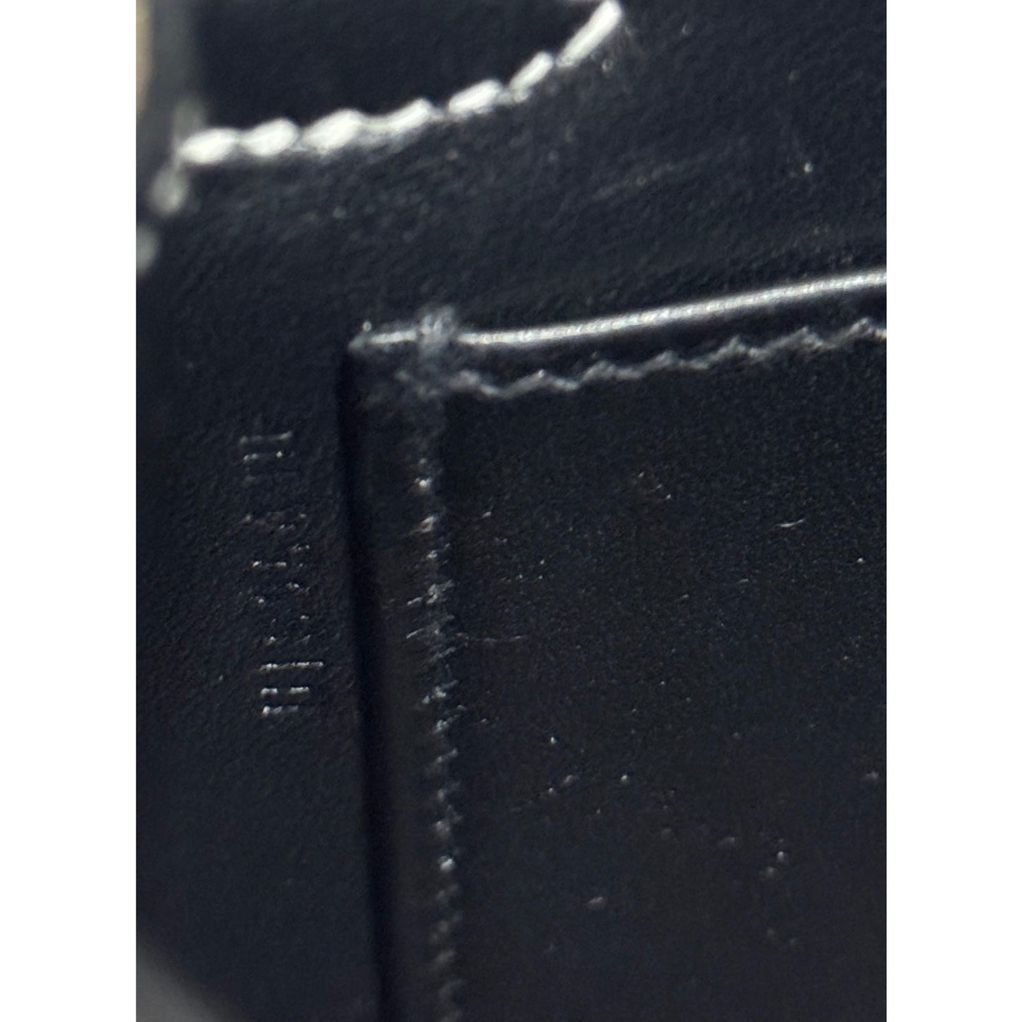 Hermes Kelly Mini 20 Special Order Black & Craie Epsom Leather Permabrass HWR
