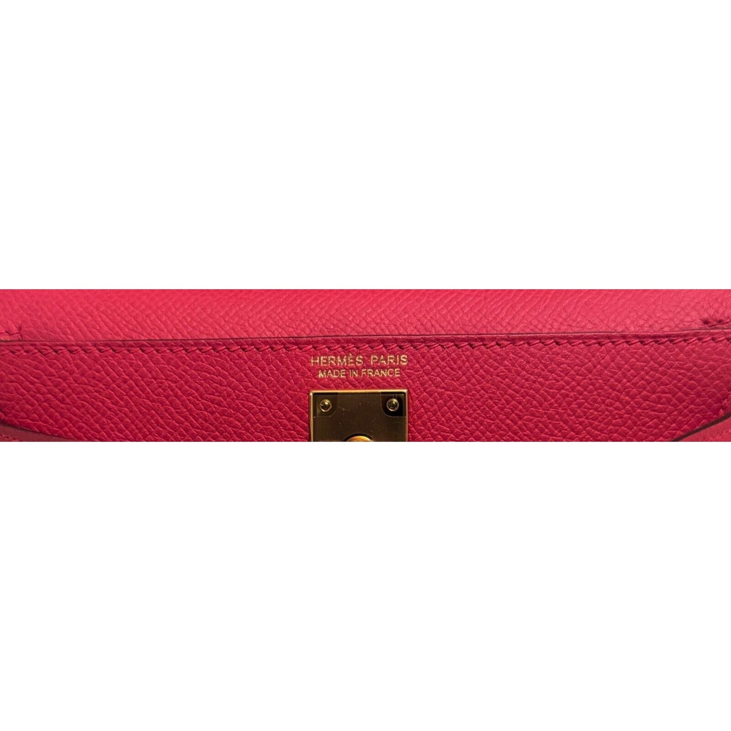 Hermes Kelly Mini 20 Rose Extreme Pink Epsom Leather Gold Hardware