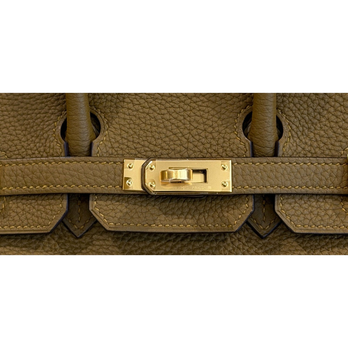 Hermes Birkin 25 Bronze Dore Togo Leather Gold Hardware