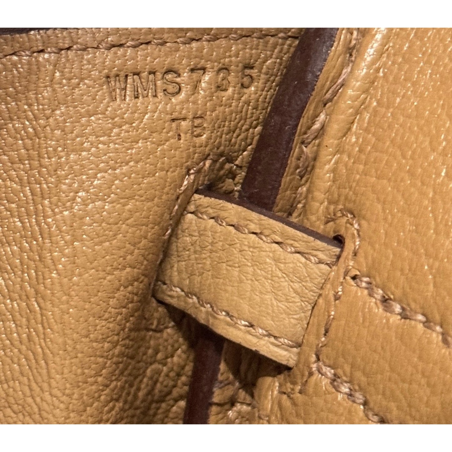 Hermes Birkin 25 Biscuit Tan Beige Togo Leather Gold Hardware NEW