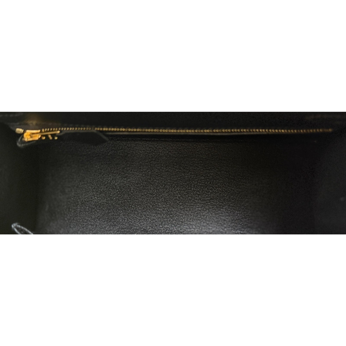 Hermes Kelly 25 Sellier Black Noir Epsom Leather Gold Hardware RARE