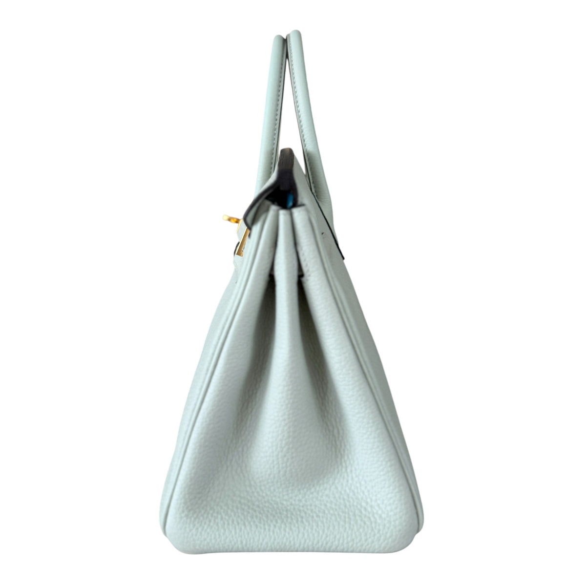 Hermes Birkin 25 Gris Neve Gray Togo Leather Gold Hardware