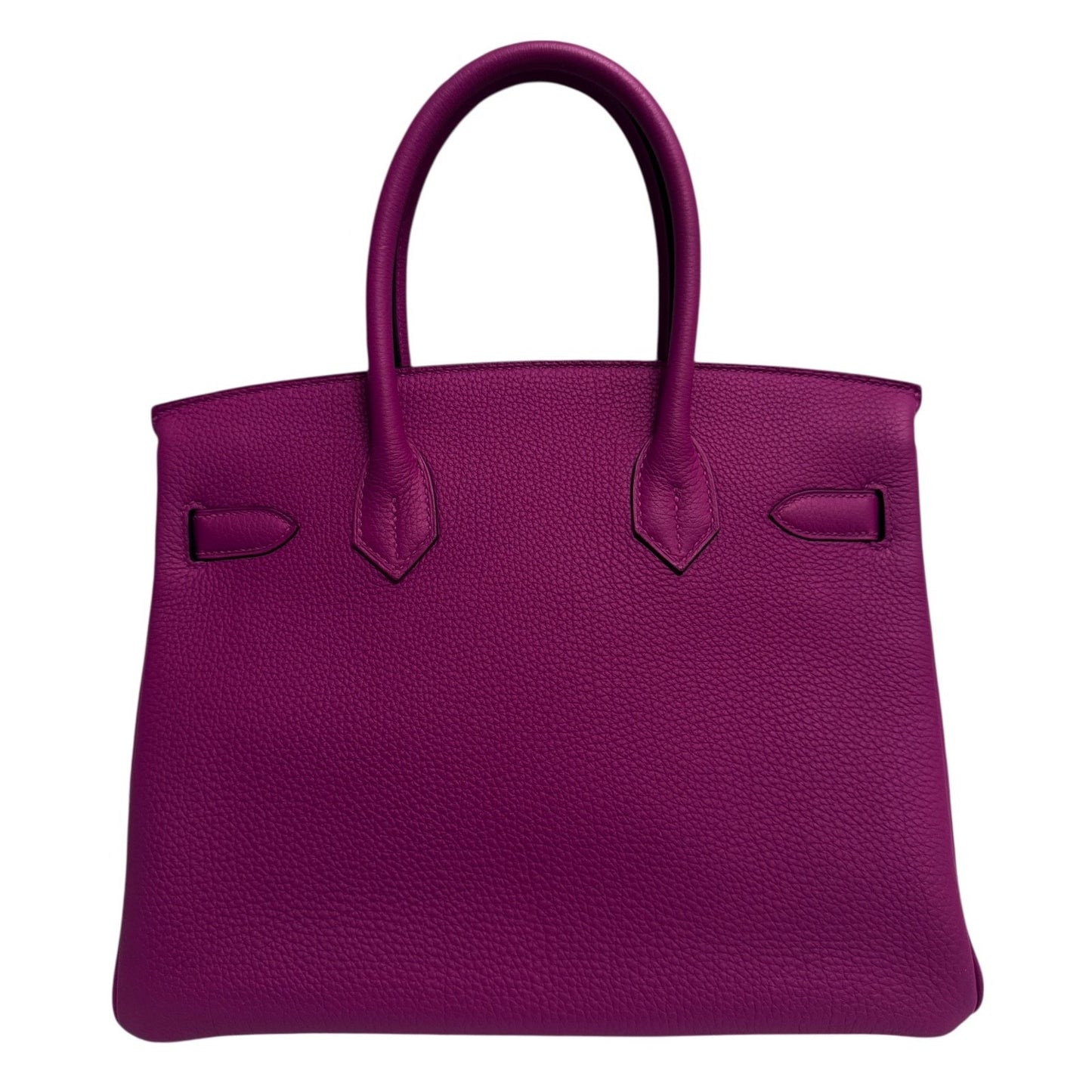 Hermes Birkin 30 Rose Pourpre Pink Purple Togo Leather Palladium Hardware