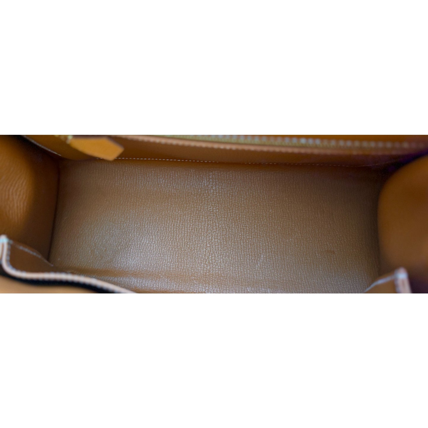 Hermes Kelly 28 Sellier Gold Tan Epsom Leather Gold Hardware RARE