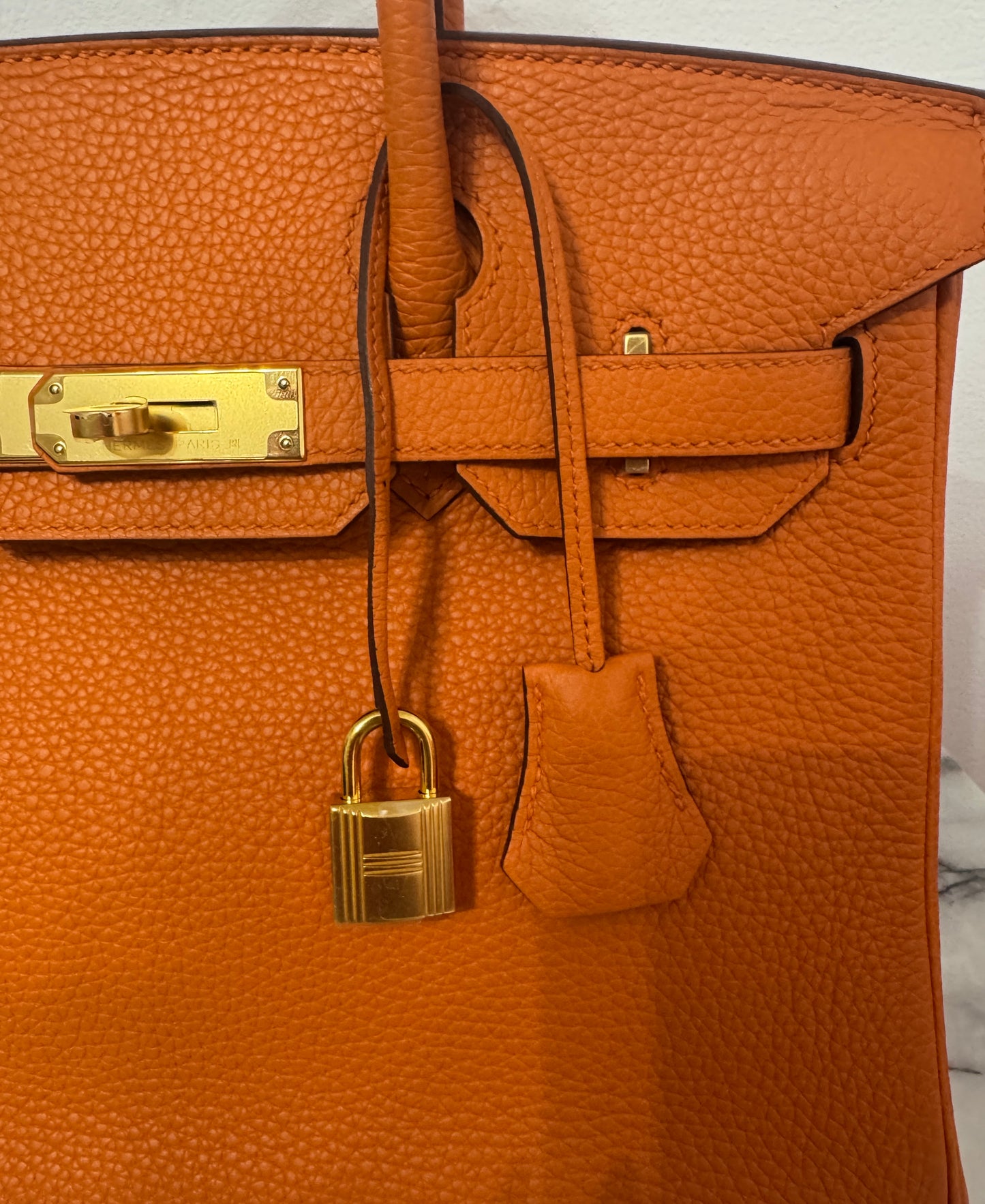 Hermes Birkin 30 Orange 2022